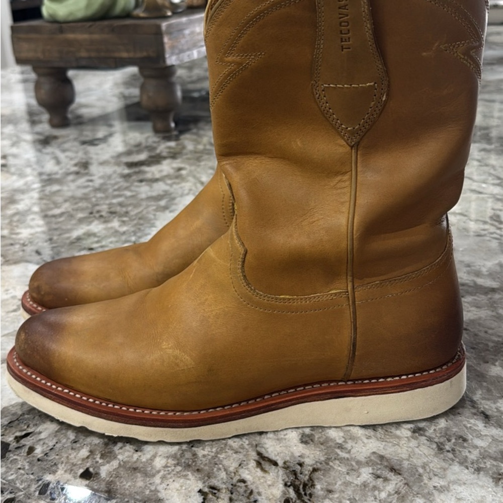 Tecovas Men's Brown Leather Western Boots
